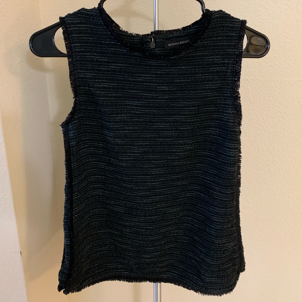Banana Republic Tweed Top